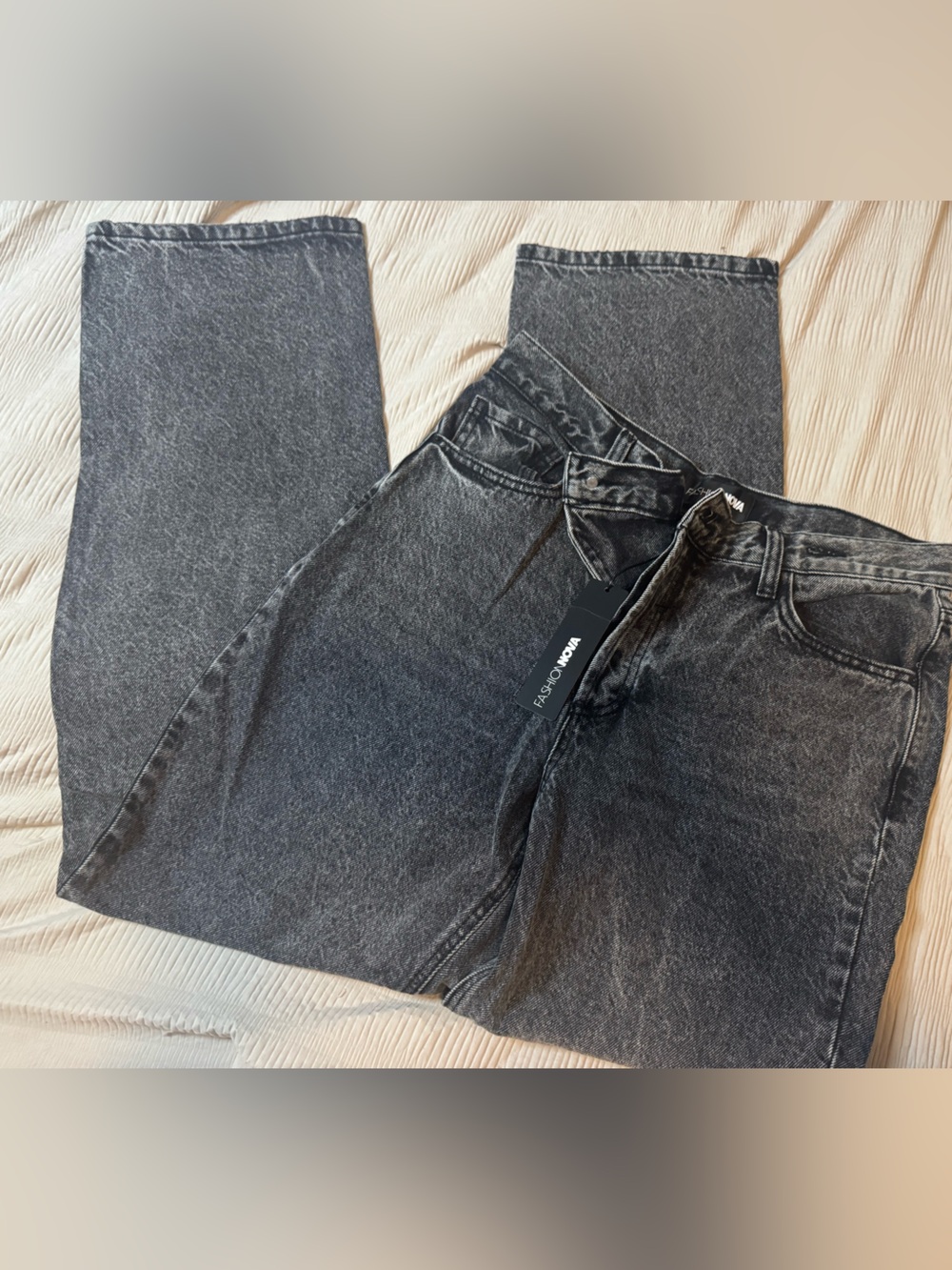 Women’s Fashion Nova Wide Leg Jeans Size 5